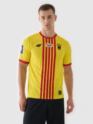 4F Koszulka klubowa domowa z sezonu 2024/25 męska 4F x Korona Kielce - multikolor XL. Fioletowe t-shirty męskie 4F, m, bez wzorów, z dzianiny, bez kołnierzyka, bez ramiączek. Za 249.99 zł.