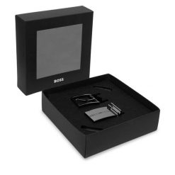 Pasek BOSS. Czarne paski męskie Boss. Za 549.99 zł.
