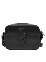 Pepe Jeans Torebka Beverly Limited PL031662 Czarny. Czarne listonoszki damskie Pepe Jeans, bez wzorów, z jeansu, bez dodatków. Za 389.99 zł.