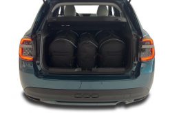 Torby Do Bagażnika Fiat 600E Ev 2023+ 3Szt Kjust. Czarne torby podróżne damskie KJUST, bez wzorów, z kauczuku. Za 921.00 zł.