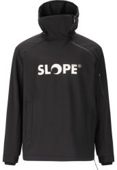 Kurtka narciarska Slope Fletcher Softshell W-PRO 8000. Czarne kurtki sportowe męskie SLOPE, na zimę, l, bez wzorów, z materiału, bez kaptura, narciarskie. Za 477.30 zł.