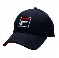 Czapka tenisowa Fila Baseball Cap Forze granatowa. Niebieskie czapki damskie Fila, bez wzorów, z bawełny, eleganckie. Za 69.00 zł.