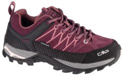 Damskie buty trekkingowe CMP Rigel. Czarne obuwie trekkingowe damskie CMP, z zamszu, bez zapięcia. Za 328.88 zł.