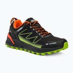 Buty trekkingowe męskie Grisport 81001V2M2. Czarne trekkingi męskie Grisport, bez zapięcia. Za 229.99 zł.