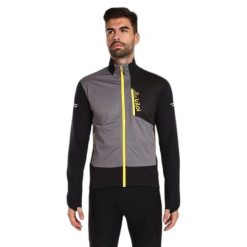 Kurtka narciarska Kilpi Nordim. Szare kurtki sportowe męskie Kilpi, m, bez wzorów, bez kaptura, do biegania. Za 370.41 zł.