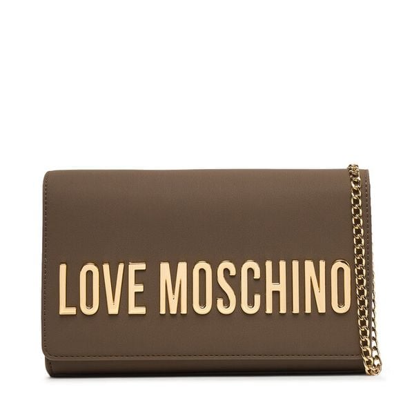 Torebka LOVE MOSCHINO. Brązowe torebki do ręki damskie Love Moschino, bez wzorów, bez dodatków. Za 699.99 zł.
