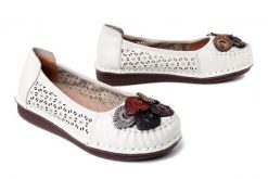 Artiker Relaks 58C0554, półbuty damskie. Brązowe balerinki damskie Artiker Relaks, na lato, bez wzorów, ze skóry, bez obcasa, bez zapięcia. Za 284.90 zł.