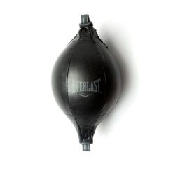 Torba Powerlock Double End Speed ​​Bag - czarna. Czarne torby sportowe męskie EVERLAST, bez wzorów, ze skóry. Za 509.00 zł.