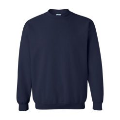 Bluza Rozpinana Z Grubej Mieszanki Dla Dorosłych Unisex. Niebieskie bluzy męskie GILDAN, m, bez wzorów, bez ramiączek, bez kaptura. Za 64.99 zł.