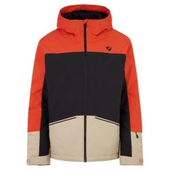 Kurtka narciarska męska Ziener Timbarra. Brązowe kurtki sportowe męskie Ziener, na zimę, m, bez wzorów, bez kaptura, narciarskie. Za 760.99 zł.
