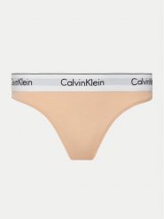 Calvin Klein Underwear Figi klasyczne 0000F3787E Pomarańczowy. Brązowe majtki damskie Calvin Klein Underwear, z bawełny. Za 59.99 zł.