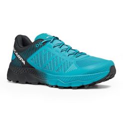 Buty do biegania męskie SCARPA Spin Ultra. Niebieskie buty sportowe męskie Scarpa, bez wzorów, bez zapięcia, do biegania. Za 569.99 zł.