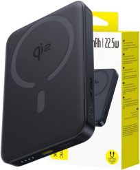 Powerbank Baseus EnerFill FM12 10000mAh 22,5W Qi2 kompatybilny z MagSafe z kablem Baseus Simple USB-C 20V/3A 30cm - czarny. Czarne powerbanki Baseus. Za 94.02 zł.