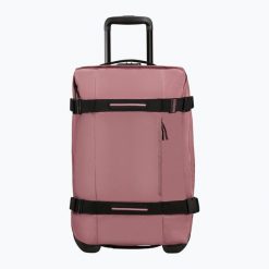 Walizka podróżna American Tourister Urban Track. Czerwone walizki damskie American Tourister, bez wzorów. Za 449.99 zł.