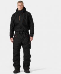 Kurtka męska Helly Hansen Winter overalls Kensington Connect Winter Suit, black 2XL. Czarne kurtki męskie Helly Hansen, m, bez wzorów, bez kaptura. Za 1,117.93 zł.