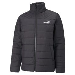 Kurtka Puma Ess Padded, Mężczyźni. Czarne kurtki męskie Puma, m, bez wzorów, z poliesteru, sportowe, bez kaptura. Za 349.00 zł.