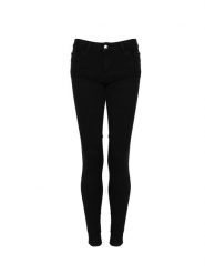 Guess Jeansy "Skinny" | W1RAJ2 D4B22 | Kobieta | Czarny. Czarne jeansy damskie Guess, z aplikacjami, z bawełny, eleganckie. W wyprzedaży za 249.00 zł.