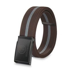 Pasek parciany BETLEWSKI PRC-09_GR-2 XL brązowy. Brązowe paski męskie Betlewski, z materiału. Za 34.99 zł.