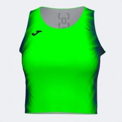 Damski tank top Joma Top Elite Xi. Niebieskie topy damskie Joma, l, bez wzorów, sportowe, bez kołnierzyka, bez ramiączek. Za 155.30 zł.