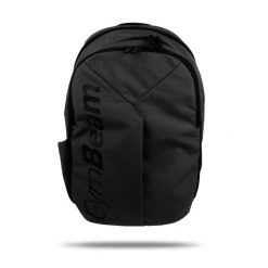Plecak sportowy poliestrowy 30 L Mono Black. Czarne plecaki męskie GYMBEAM, bez wzorów, biznesowe. Za 194.90 zł.