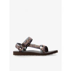 Sandały męskie Teva Original Universal. Brązowe buty zimowe męskie Teva, bez wzorów, bez obcasa, bez zapięcia. Za 235.99 zł.