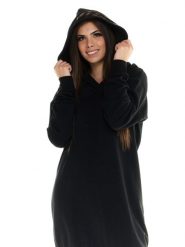 Bluza z kaptur na co dzień na siłownię. Czarne bluzy damskie LEONE 1947 APPAREL, xs, bez wzorów, bez ramiączek, bez kaptura. Za 168.36 zł.