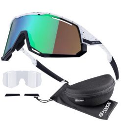 Okulary rowerowe przeciwsłoneczne Force Attic 910961. Białe okulary przeciwsłoneczne damskie FORCE. Za 449.99 zł.