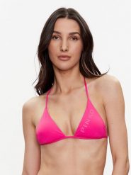 Pinko Góra od bikini Bagnanti 101038 A0S4 Różowy. Czerwone bikini Pinko, bez wzorów, z syntetyku. Za 179.99 zł.