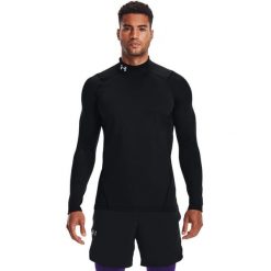 Koszulka treningowa męska Under Armour 1366066001. Czarne bluzy męskie Under Armour, m, bez wzorów, z poliesteru, sportowe, bez ramiączek, bez kaptura. Za 245.50 zł.