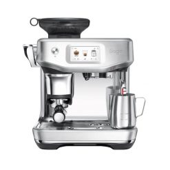 Sage - The Barista Touch Impress Srebrny - Ekspres ciśnieniowy. Szare ekspresy ciśnieniowe Sage. W wyprzedaży za 5,149.00 zł.