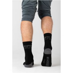 Skarpety 2-pak SUPER.NATURAL SN Cosy Socks 2-Pack. Czarne skarpetki damskie super.natural, bez wzorów. Za 149.10 zł.