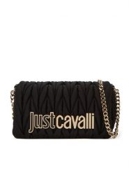 Just Cavalli Torebka 78RA4BF5 ZSC08 Czarny. Czarne torebki do ręki damskie Just Cavalli, bez wzorów, ze skóry, bez dodatków. Za 359.99 zł.
