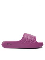 Adidas Klapki Adilette Ayoon IF9454 Fioletowy. Fioletowe klapki damskie Adidas, bez wzorów, z tworzywa sztucznego, bez obcasa, bez zapięcia. Za 199.99 zł.