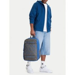 Plecak DC Shoes. Niebieskie plecaki męskie DC Shoes, bez wzorów, sportowe. Za 119.99 zł.