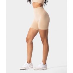 Szorty bezszwowe sportowe damskie Carpatree Simply Seamless. Brązowe obuwie sportowe damskie Carpatree, bez wzorów, z materiału, bez zapięcia, na fitness i siłownię. Za 99.99 zł.