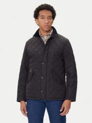 Barbour Kurtka przejściowa Chelsea MQU0006BK11 Czarny Regular Fit. Czarne kurtki męskie Barbour, m, bez wzorów, z syntetyku, bez kaptura. Za 919.99 zł.