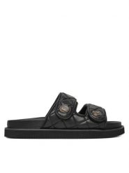 Badura Klapki CACTUS-124AL2309 Czarny. Czarne klapki damskie Badura, bez wzorów, ze skóry, bez obcasa, bez zapięcia. Za 229.99 zł.