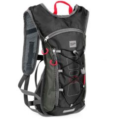 Plecak rowerowy Spokey FUJI z odblaskami i miejscem na bukłak. Czarne plecaki damskie Spokey, bez wzorów, sportowe. W wyprzedaży za 64.99 zł.