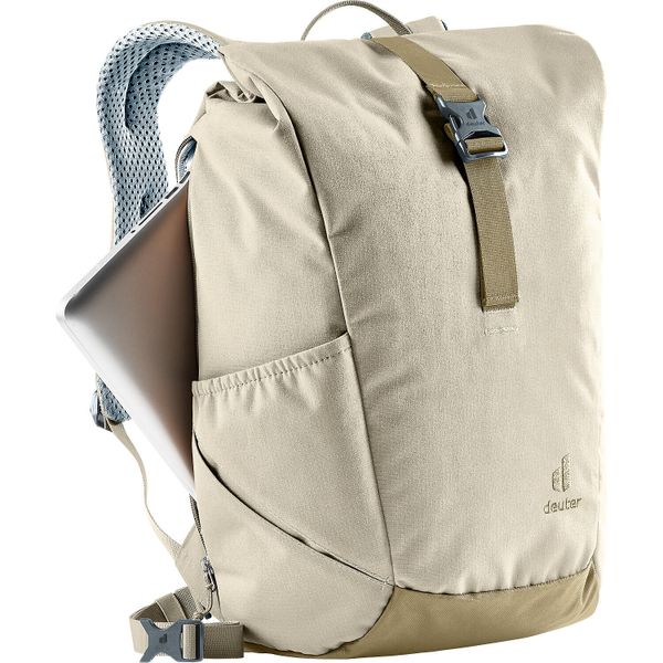 Plecak deuter StepOut. Brązowe plecaki damskie Deuter, bez wzorów, z materiału. Za 379.99 zł.