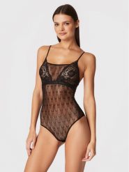 Pinko Body Brunilde AI 22-23 BLK01 1G17YW Y7ES Czarny. Czarne body Pinko, bez wzorów, z syntetyku. Za 899.99 zł.