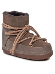 Inuikii Śniegowce Classic 75101-007 Brązowy. Brązowe śniegowce damskie Inuikii, ze skóry, bez zapięcia. Za 1,549.00 zł.