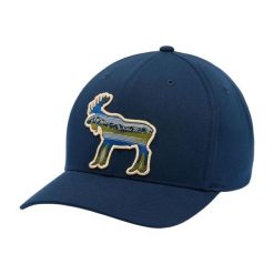 Czapka z daszkiem Columbia Lost Lager 3D Stretch Snapback 2159001464. Niebieskie czapki damskie Columbia, na lato, bez wzorów, z bawełny, sportowe. Za 111.78 zł.