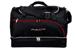 Torba sportowa KJUST SP55WS (58L). Czarne torby sportowe męskie KJUST, bez wzorów, z materiału, na ramię. Za 237.00 zł.