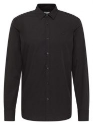 Mustang Koszula Canton 1016238 Czarny Slim Fit. Czarne koszule męskie Mustang, m, bez wzorów, z bawełny, bez kołnierzyka, bez ramiączek. Za 129.99 zł.