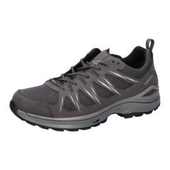 Półbuty LOWA INNOX EVO II GTX. Szare półbuty męskie Lowa, bez wzorów, z gore-texu, bez obcasa, bez zapięcia. Za 795.00 zł.