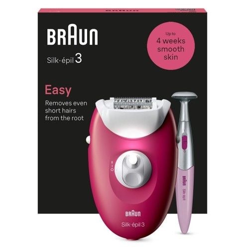 Braun Silk-épil 3 3-202 20 pęset(y) Jagoda. Depilatory BRAUN. Za 255.99 zł.