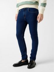 Guess Jeans Jeansy 180373 Niebieski Skinny Fit. Niebieskie jeansy męskie Guess Jeans, z jeansu. Za 349.00 zł.