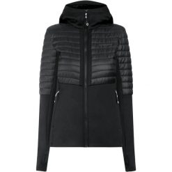 Sweter damski Didriksons Annema. Czarne swetry nierozpinane damskie Didriksons, bez wzorów, z materiału, sportowe, bez kołnierzyka, bez ramiączek. W wyprzedaży za 567.50 zł.