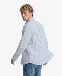 Superdry Koszula Preppy Oxford z długim rękawem z bawełny organicznej – Classic. Niebieskie koszule męskie Superdry, uniwersalny, bez wzorów, z bawełny, klasyczne, bez kołnierzyka, bez ramiączek. Za 279.65 zł.