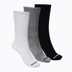 Skarpety SKECHERS Non Tery Crew Arch Support 3. Białe skarpetki damskie Skechers, bez wzorów, z bawełny. Za 62.99 zł.